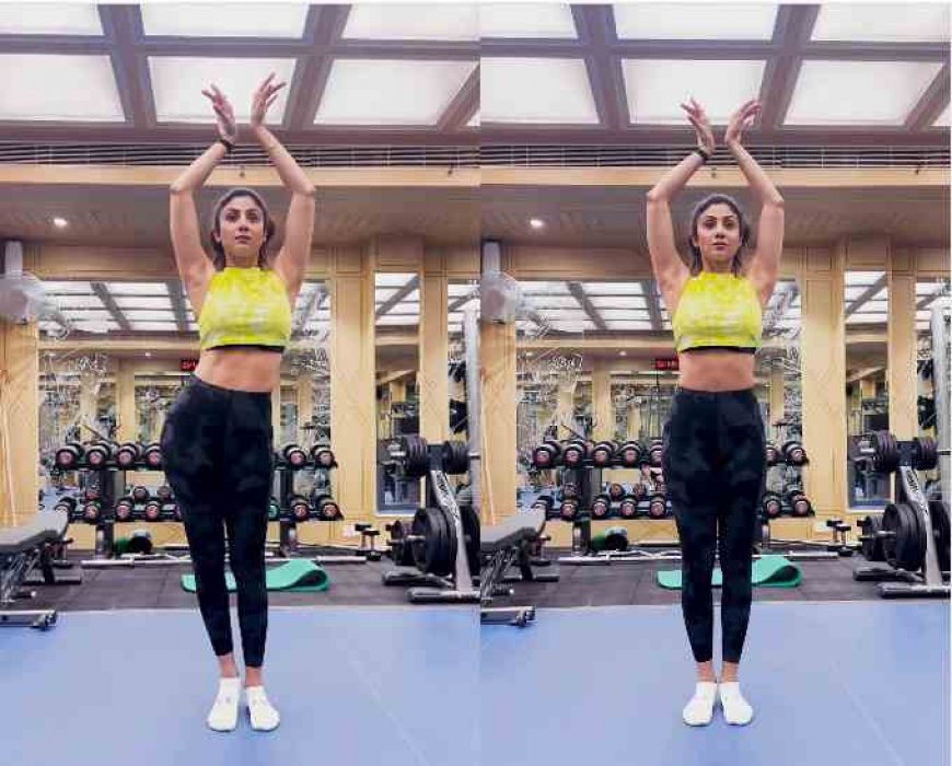 Shilpa Shetty kickstarts her Monday workout with belly dance