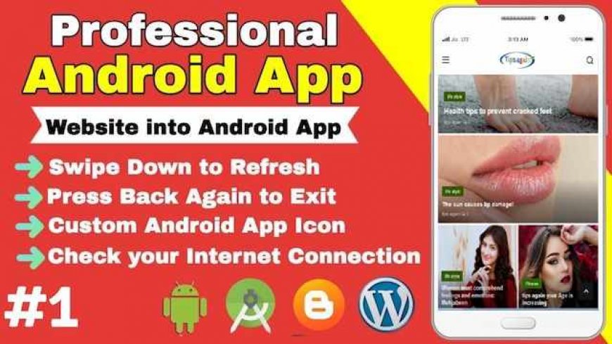 tips convert website to android app source code