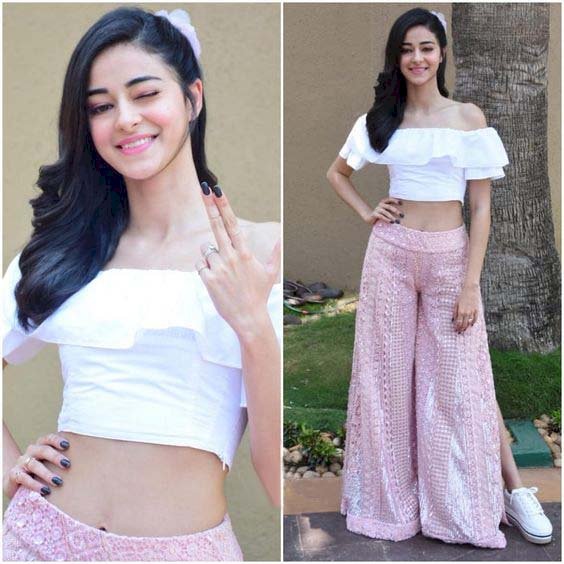 Ananya Pandey Finally Union's favorite lipstick